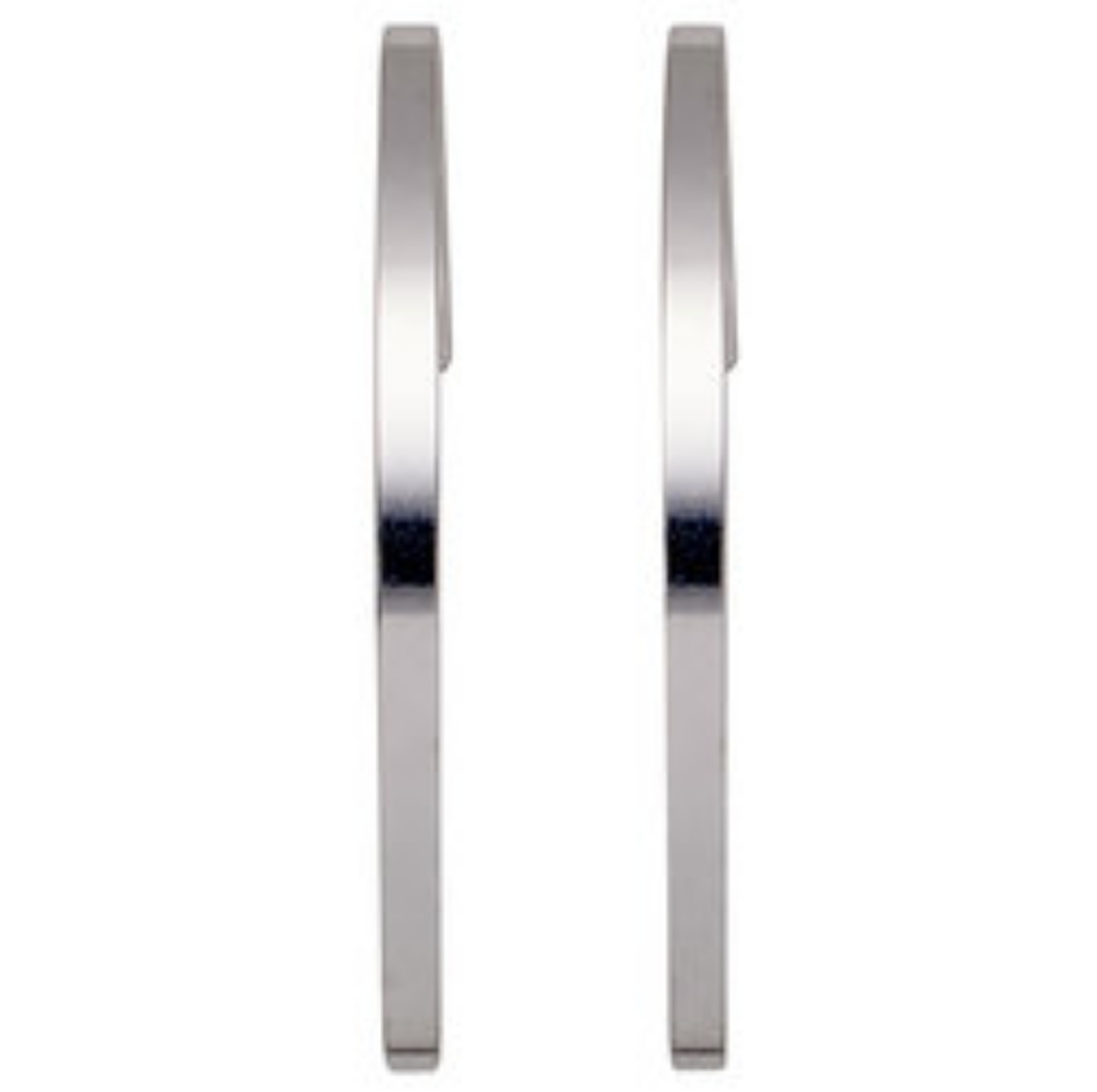 NWOT Pilgrim Winny Hoops Silver 70mm